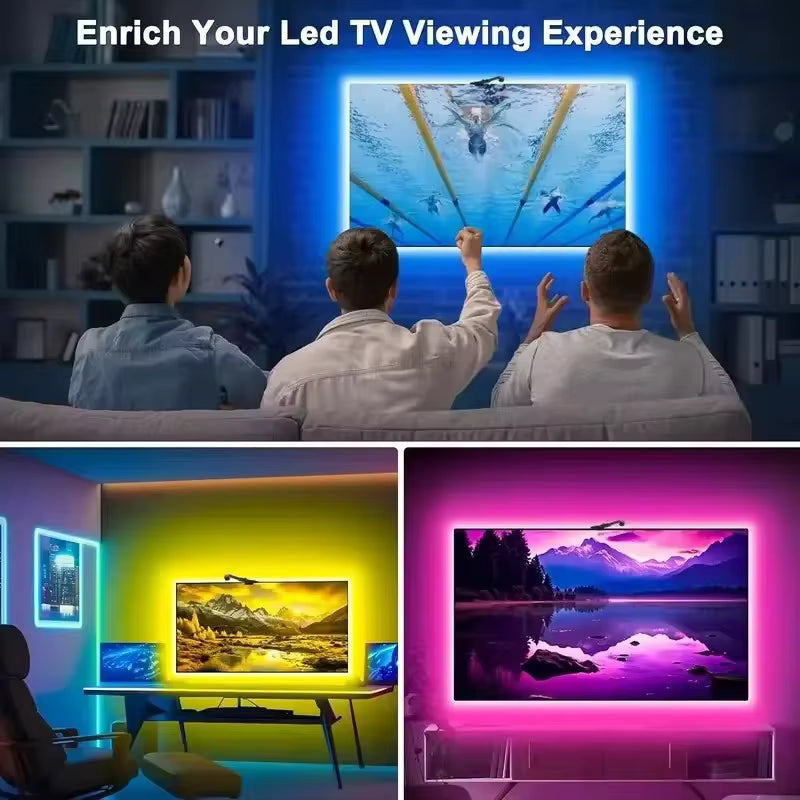 Ambilight for Tv Smart Rgbic 5V Usb Led Strip Tv Led Backlight Tv Color Synchronization Rgb Tape for Television Atmosphere Light